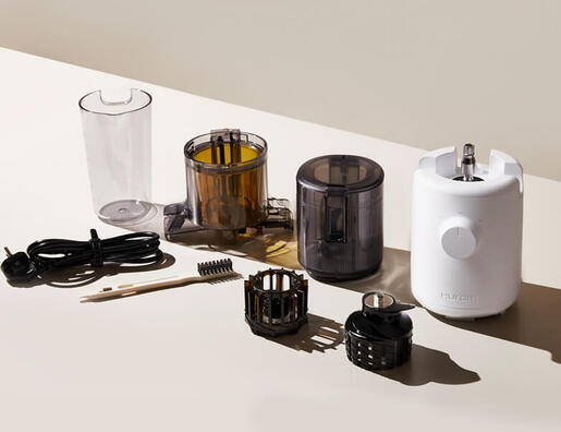 HUROM sokovnik H310A-BEC04CL hladno cijeđenje; 38 rpm; Charcoal Antracit