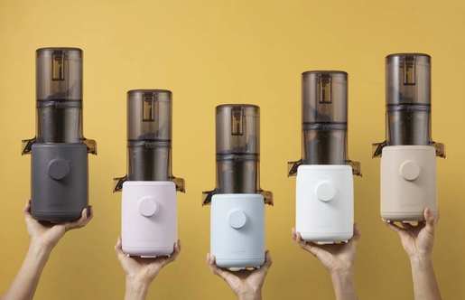 HUROM sokovnik H310A-BEC04CL hladno cijeđenje; 38 rpm; Charcoal Antracit