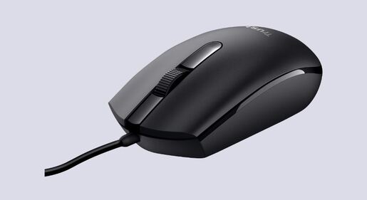 Trust miš Basi, žičani, crni