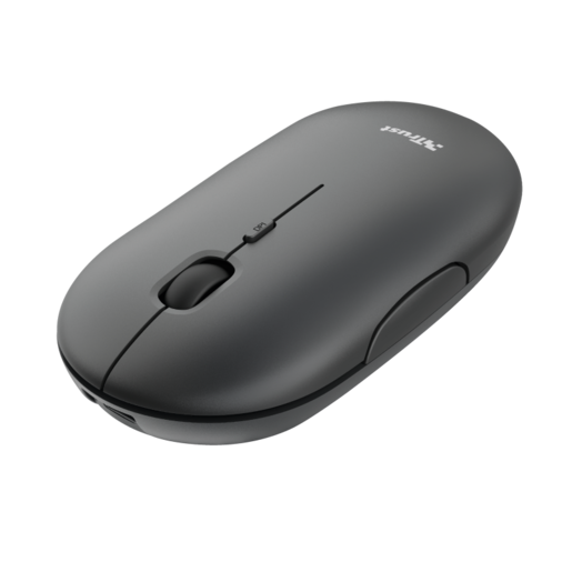 Trust miš Puck bežični, punjivi, crni