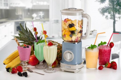 ARIETE blender 568BL VINTAGE; 500W; 1,7 lit; Plavi