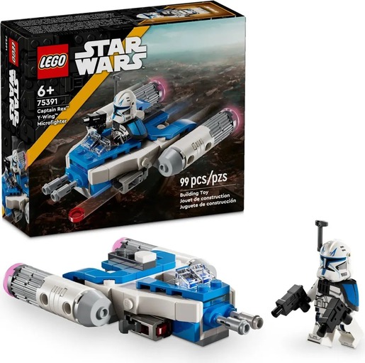 LEGO Kapetan Rex™ i mikrolovac Y-Wing™ 75391