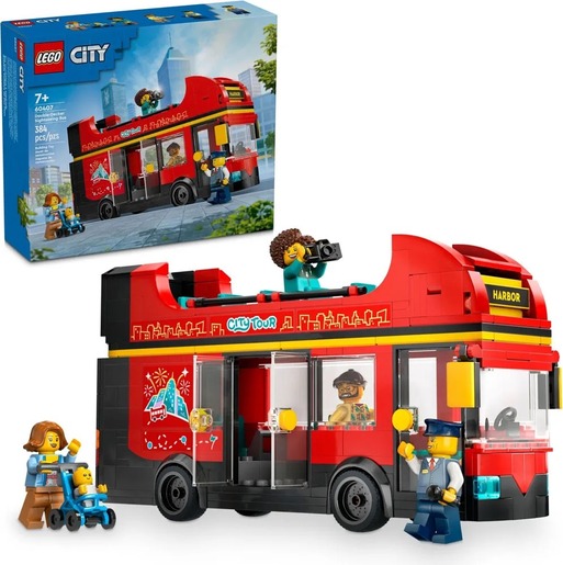 LEGO Crveni turistički autobus na sprat 60407