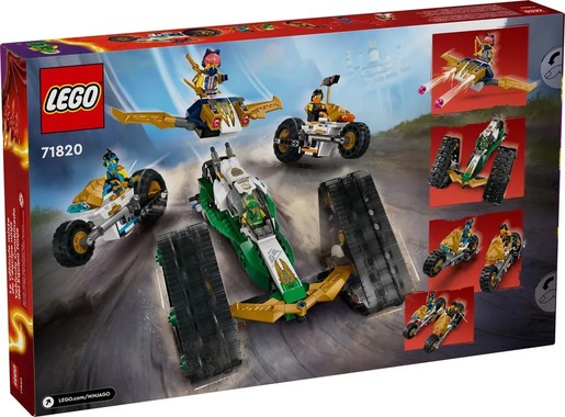 LEGO Kombinovano vozilo tima ninja 71820