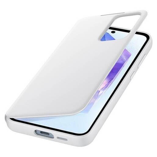 Maska za Samsung Galaxy A55, EF-ZA556CWEGWW, Smart View Wallet Case White