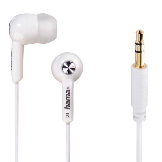 Hama slušalice Basic4Music In-Ear Stereo, bijele