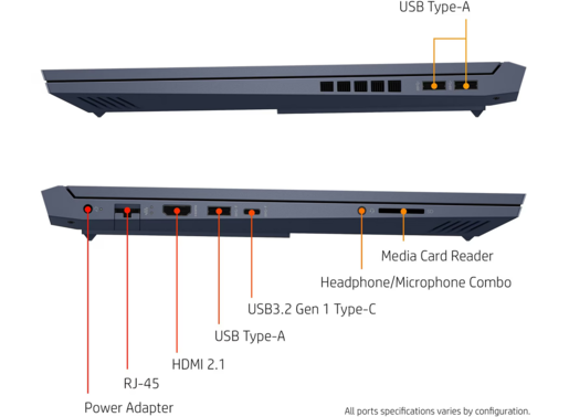 Laptop HP Victus Gaming 16-s1003nm, 9Z7N2EA, 16,1 FHD IPS 144Hz, AMD Ryzen 7 8845HS, 16GB DDR5 RAM, 1TB PCIe NVMe SSD, NVIDIA GeForce RTX 4060 8GB, FreeDOS
