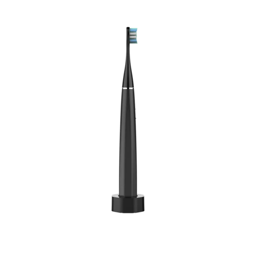 AENO SMART Sonic električna četkica DB2S: crna, 4 moda+8smart, bežično punjenje; 3 glave; putna torbica; 46000 rpm, 90 dana bez punjenja; IPX7