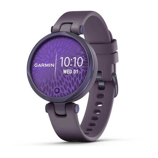GARMIN Lily Sport Midnight Orchid Deep Orchid, 34mm, pametni sat, 010-02384-12