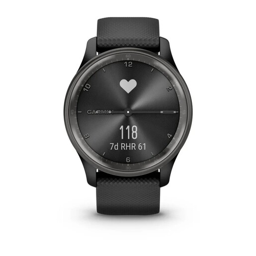 GARMIN Vivomove Trend Black, pametni sat, 010-02665-00