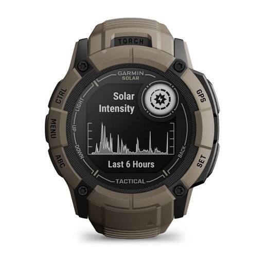 GARMIN Instinct 2X Solar Tactical Edition, 50mm Coyote Tan pametni sat, 010-02805-02