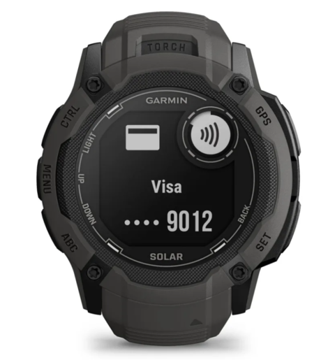 GARMIN Instinct 2X SOLAR Graphite, 50mm, pametni sat, 010-02805-00