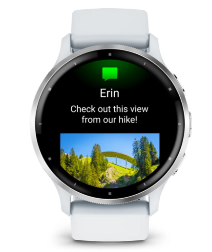 GARMIN Venu 3, Silver Whitestone, 45mm, pametni sat, 010-02784-00