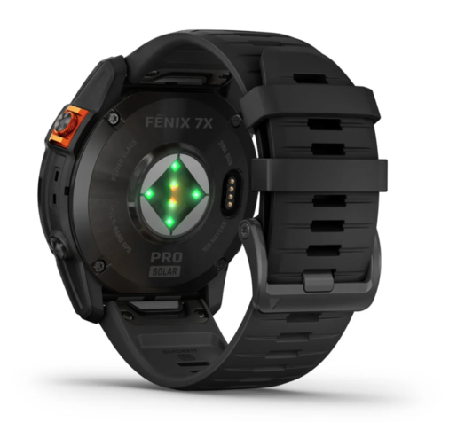 GARMIN Fenix 7X PRO SOLAR, Tamnosivi sa crnim remenom, 51mm, pametni sat, 010-02778-01