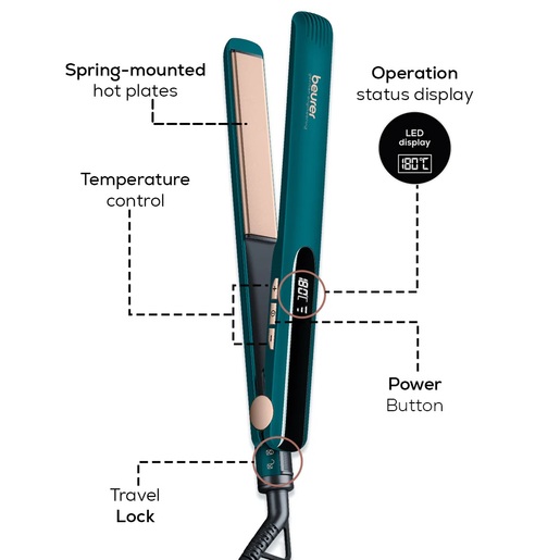 Beurer HS 50 Ocean pegla za kosu