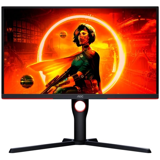 AOC monitor 25G3ZM/BK gaming, 25, Full HD, VA,  300cd/m2, Adaptive Sync, HDMI, DP, 240Hz, 0.5ms