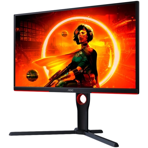 AOC monitor 25G3ZM/BK gaming, 25, Full HD, VA,  300cd/m2, Adaptive Sync, HDMI, DP, 240Hz, 0.5ms