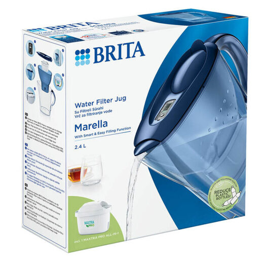 Brita Marella Cool Pro bokal za filtriranje vode 1,4L plavi - 1052720