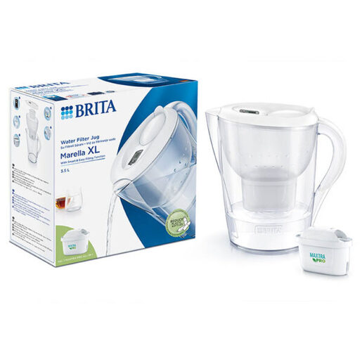 Brita Marella XL Pro bokal za filtriranje vode 2L bijeli - 1052722