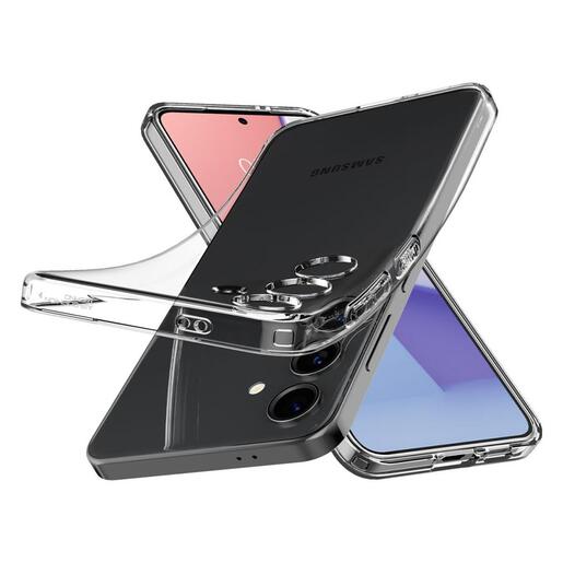 Spigen® Liquid Crystal™ ACS07343, maska za Samsung Galaxy S24 – Crystal Clear