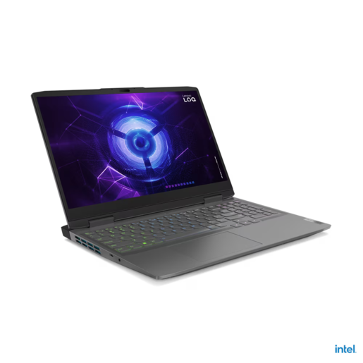 Laptop Lenovo Gaming LOQ 15IAX9, 83GS003HSC, 15,6 FHD IPS 144Hz, Intel Core i5-12450HX, 16GB RAM, 512GB SSD, NVIDIA GeForce RTX 2050 4GB, FreeDOS