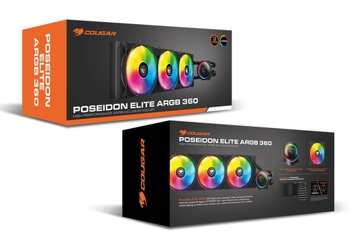 COUGAR vodeno hlađenje Poseidon Elite ARGB 360 AIO