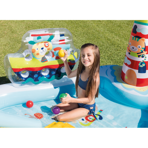 Intex dječji bazen 218 x 188 x 99 cm Fishing Fun Play Center - 055768