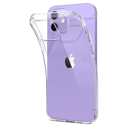 Spigen® Crystal Flex™ ACS01517, maska za iPhone 12 / 12 Pro – Crystal Clear