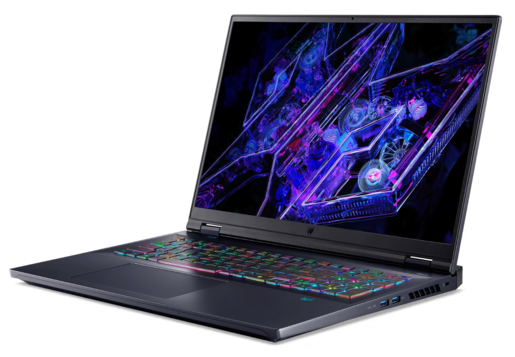 Laptop Acer Predator Helios 18 NH.QRSEX.008, 18 WQXGA IPS 240Hz, Intel Core i9-14900HX, 64GB DDR5 RAM, 2TB SSD, NVIDIA GeForce RTX 4090 16GB, FreeDOS