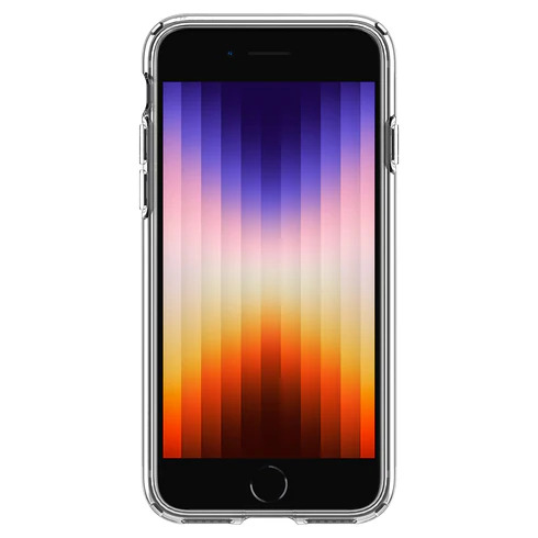 Spigen® Crystal Slot ACS04359, maska za iPhone SE (2022/2020)  – Crystal Clear