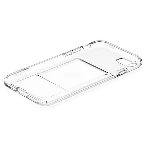 Spigen® Crystal Slot ACS04359, maska za iPhone SE (2022/2020)  – Crystal Clear