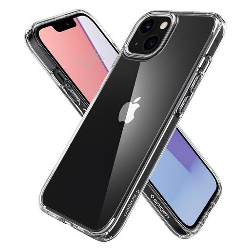 Spigen® Ultra Hybrid™ ACS03317, maska za iPhone 13 Mini – Crystal Clear