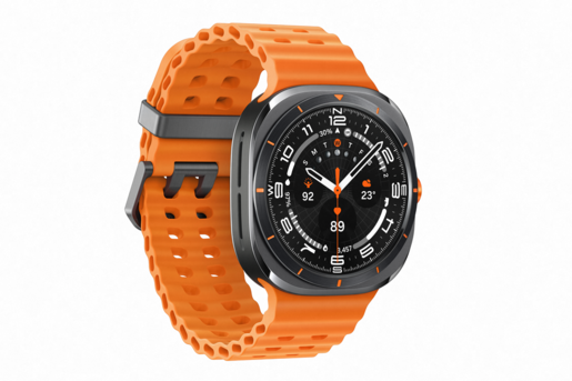 Samsung Galaxy Watch Ultra LTE Titanium Gray (Orange Strap), Pametni sat