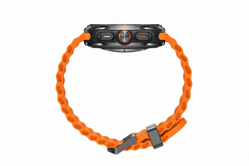 Samsung Galaxy Watch Ultra LTE Titanium Gray (Orange Strap), Pametni sat