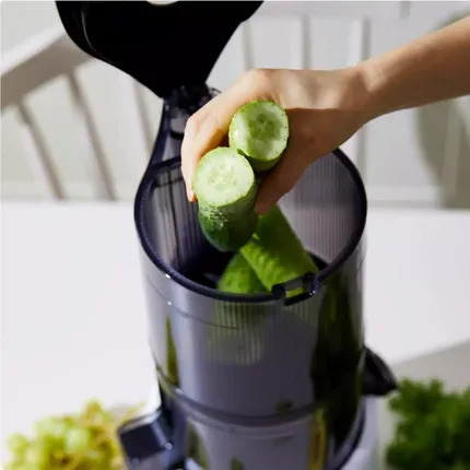 HUROM sokovnik H330P-BES01CL hladno cijeđenje; 50 rpm; Charcoal