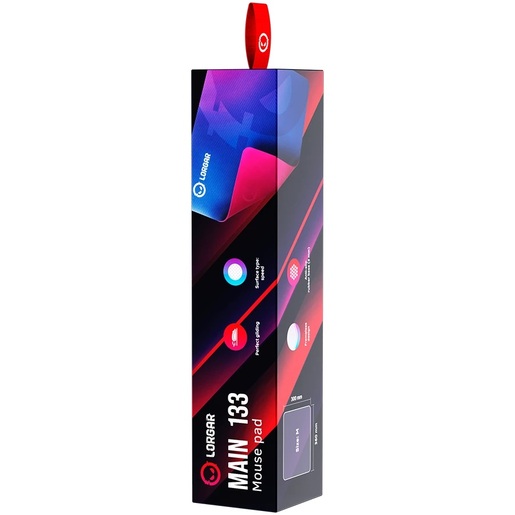 LORGAR podloga za miš Main 133, 360mm x 300mm x 3mm, 0.2kg
