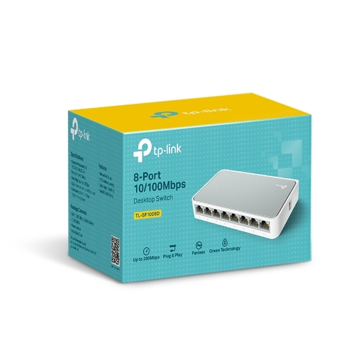 TP-Link switch TL-SF1008D, 8 portni