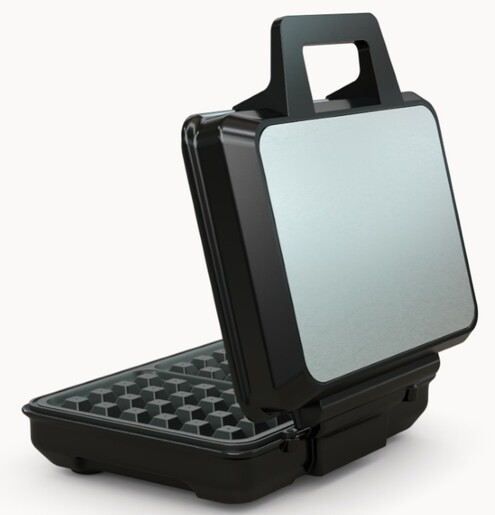 TESLA Waffle toster WM200BX Snaga 1000 W; Hladna ručka nadodir; Ploče s neljepljivim premazom