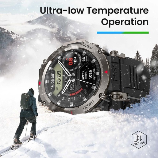 AmazFit T REX Ultra Abyss pametni sat, crni