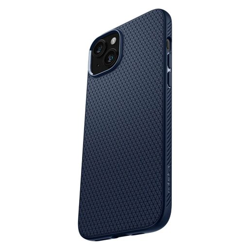 Spigen® Liquid Air™ ACS06651, maska za iPhone 15 Plus  – Navy Blue