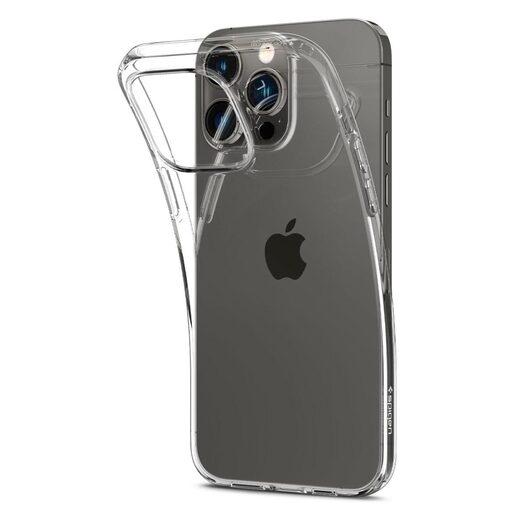 Spigen® Liquid Crystal™ ACS04809, maska za iPhone 14 Pro Max – Crystal Clear