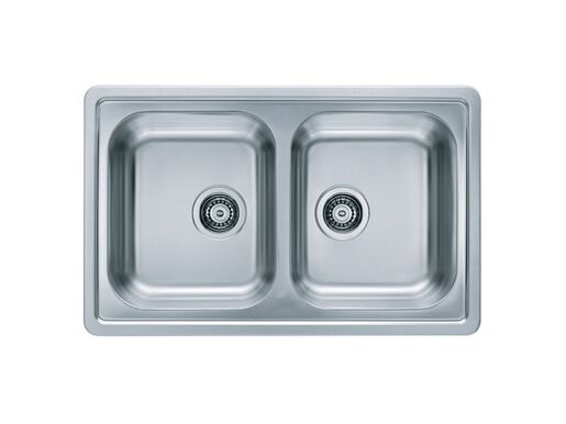 Alveus sudoper Elegant 40 - brušeni čelik