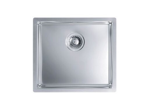 Alveus sudoper Quadrix 40 - brušeni čelik