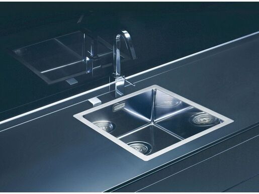 Alveus sudoper Quadrix 40 - brušeni čelik