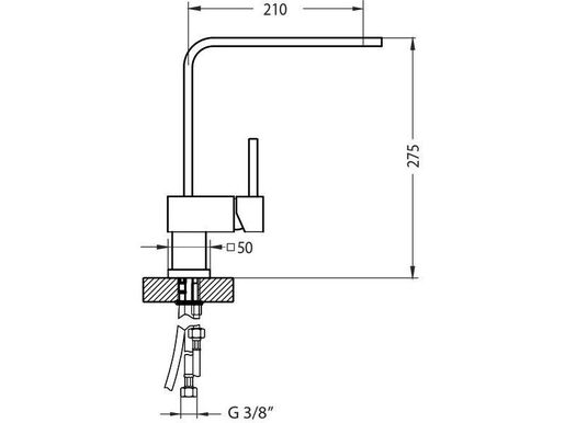 Alveus česma Laguna Monarch - Gold