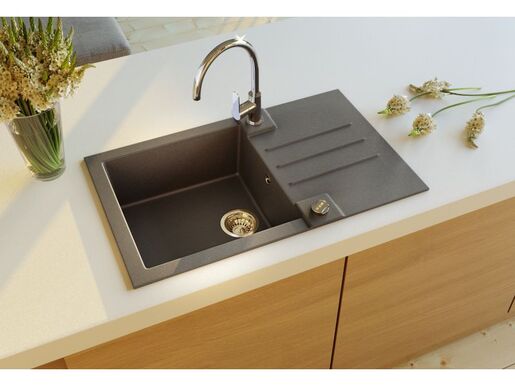 Alveus sudoper Rock 130 G91 - Carbon