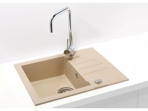 Alveus sudoper Rock 30 G55 - Beige