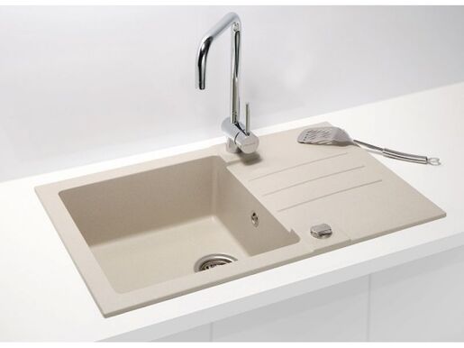 Alveus sudoper Rock 130 G22 - Terra