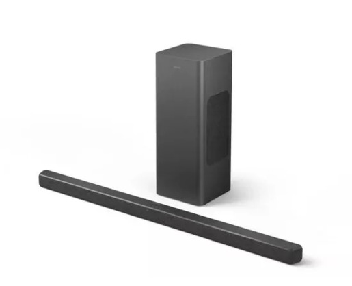 PHILIPS Soundbar TAB6309/10, 2.1 sa bežičnim niskotoncem, RMS 320W, Bluetooth, Tamnosivi