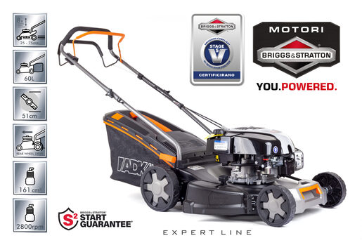 ADK samohodna motorna kosilica X51 SHL-K, Briggs & Stratton motor 750EX, 161 cc, 3.4KS/51 cm